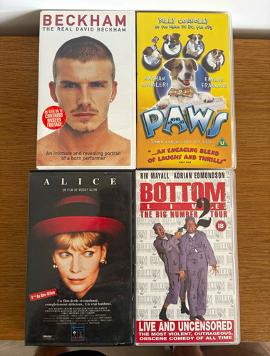 Vhs video bundle paws - vhs, x4
