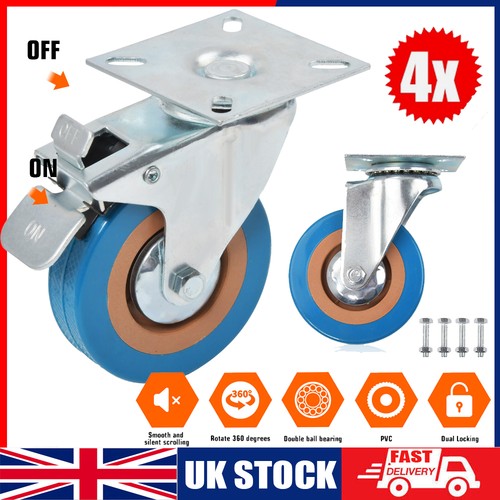Castor wheels large 75mm - castor,