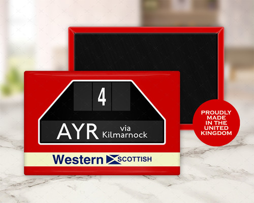 Western scottish bus - western, route