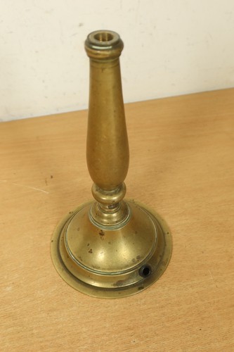 Antique brass table - antique, lamp