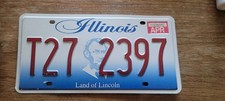 Genuine ILLINOIS American USA Truck Number Licence Plate 69127Z Land Of  Lincoln