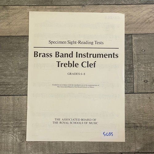Specimen sight reading - specimen, tests