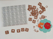 Alphabet Letters Metal Cutting Dies Stencils Embossing Album Paper Craft