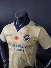 Millwall Replica Rememberence Football Shirt Size XL