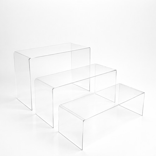 Clear acrylic display bridge - acrylic,