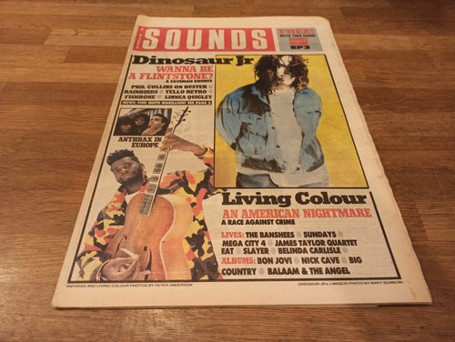 Sounds music magazine 1986 - sounds,