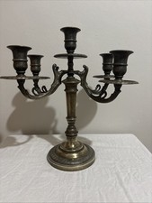 Antique Vintage 4 Arm 5 Hole