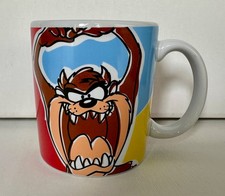 Vintage 1994 Taz Tasmanian Devil Warner Bros Studio Store Mug Looney Tunes