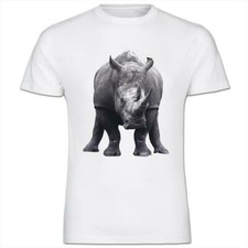 Rhino with Huge Horn Mens