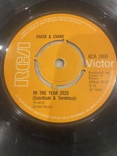 ZAGER & EVANS 1969 Vinyl 45rpm