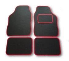 PEUGEOT BIPPER VAN (2008 on)   UNIVERSAL Car Floor Mats Black & Red