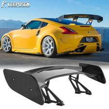 57" Gloss Rear Trunk Spoiler Racing GT-Style Wing For Nissan 370z 350z Z Coupe