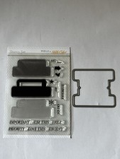 Studio Calico & Hello Forever Tabs Scrapbooking Planner Stamp & Die Set