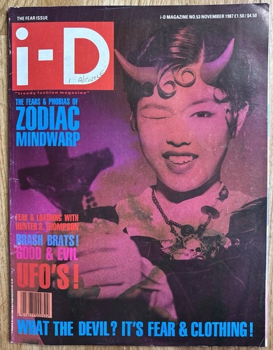 Magazine november 1987 - i-d,
