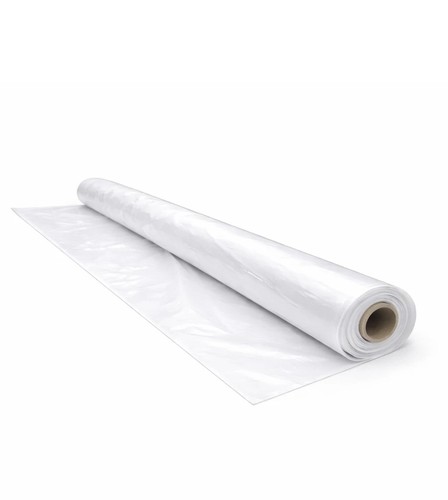 Clear polythene plastic - plastic, roll
