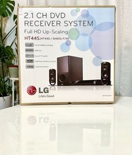 LG HT44S 2.1 CH DVD Audio Home Cinema System HDMI USB 440W – New Boxed