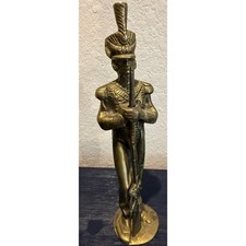 Vintage Solid Brass Hussar