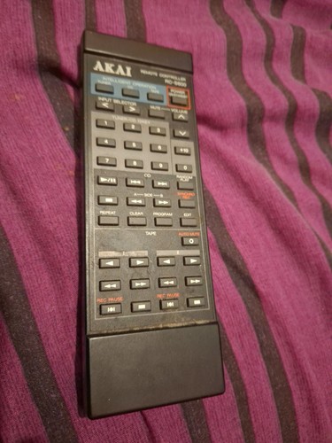 Akai s600 remote - akai, rc-s600