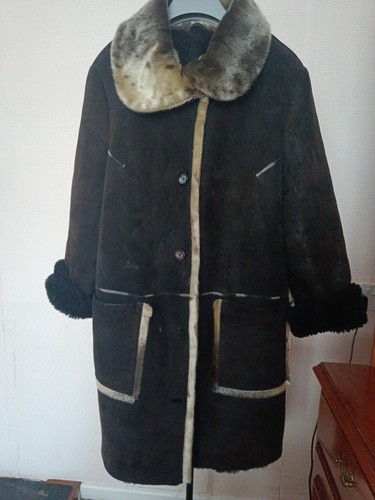 Womens winter warm sheepskin
