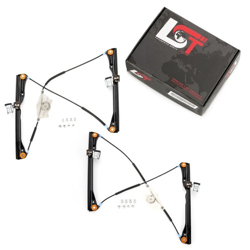 Manual window lifter front - 2x,