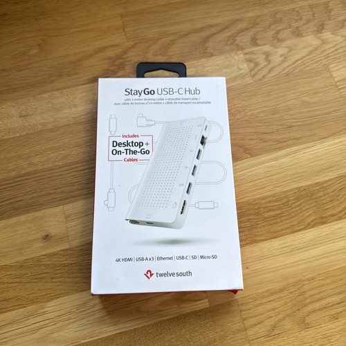 Twelve south staygo usb hub - south, usb-c
