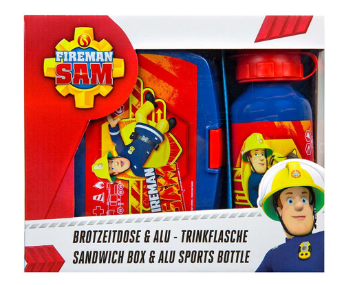Fireman sam lunch set - fireman,