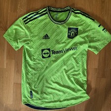 Match Worn reserves Player issue Manchester United 21/22 Away shirt Size 6 No 8