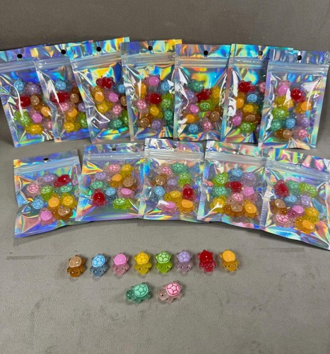 Mini resin turtles luminous - resin,