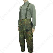 Original German Army Waterproof Flecktarn Camouflage Trousers - Real Army Surplus