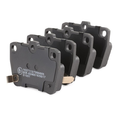 Quality rear brake disc pad - rear,