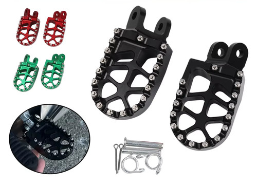 Cnc foot pegs for honda - cnc,