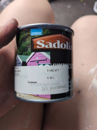 Paint tester pots brown - paint,