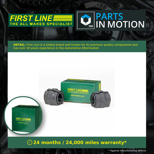 Anti roll bar bush - 2x, (pair)