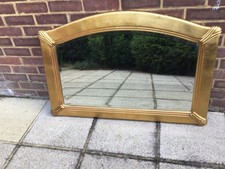 mantel bevelled mirror antique