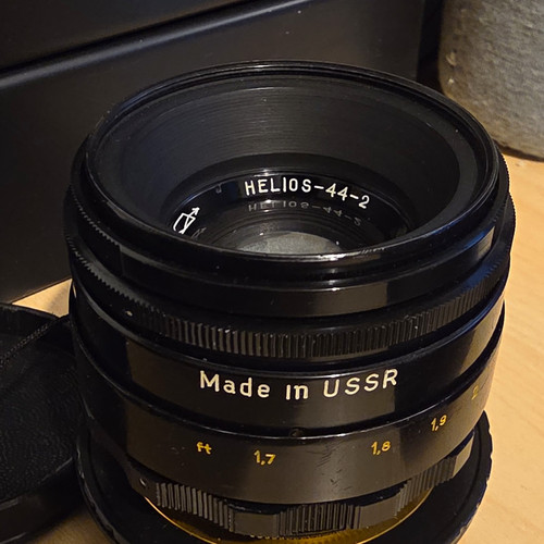 Helios kmz bokeh lens - helios, 44-2