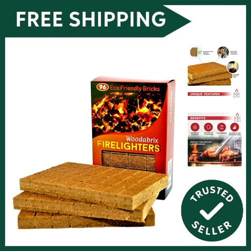 Natural wood eco firelighters - natural,