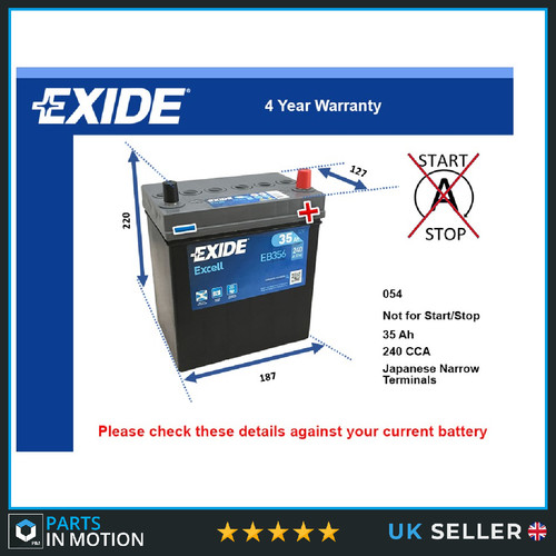 Battery fits honda jazz 2 - battery,