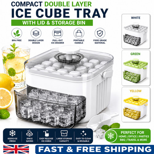 Cube ice maker with easy - 50-cube,
