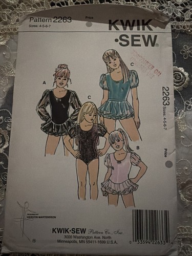 Kwik sew 2263 - 2263, girls