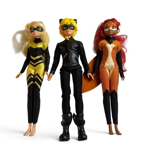 Miraculous ladybug doll lot - ladybug,
