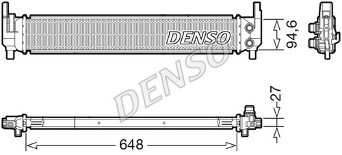 New radiator engine cooling - new,