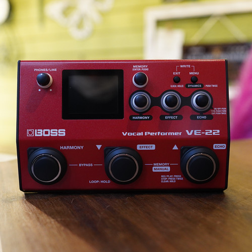 Boss vocal effects - ve-22, and