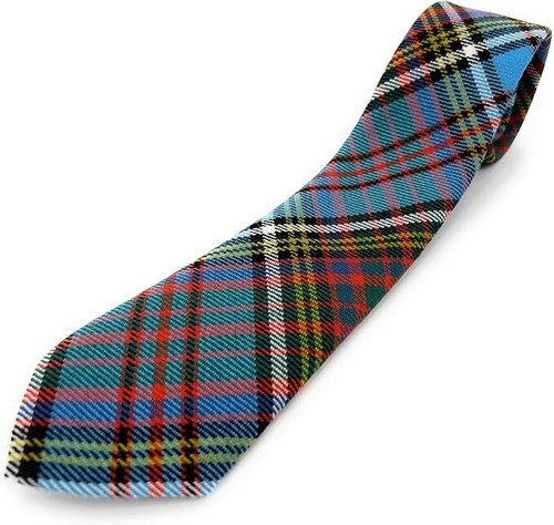 Men tartan neck tie new - tie,