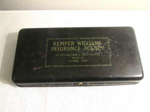 Vintage metal lock box - vintage, safe