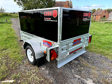 8X5 Box Trailer Mini Cube