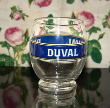 DUVAL Glass - Pastis de Marseille Branded Glass - Highly Collectible