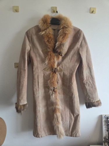 Vintage 70s y2k suede afghan - vintage,