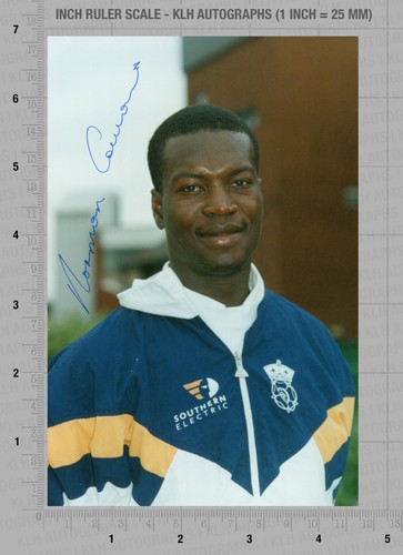 Norman cowans hand signed - norman,
