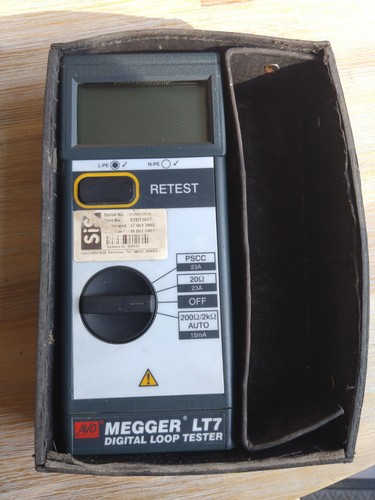 Megger digital loop tester - megger,