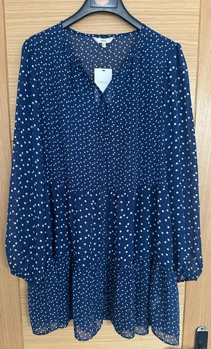 Next blue white polka - next, dot